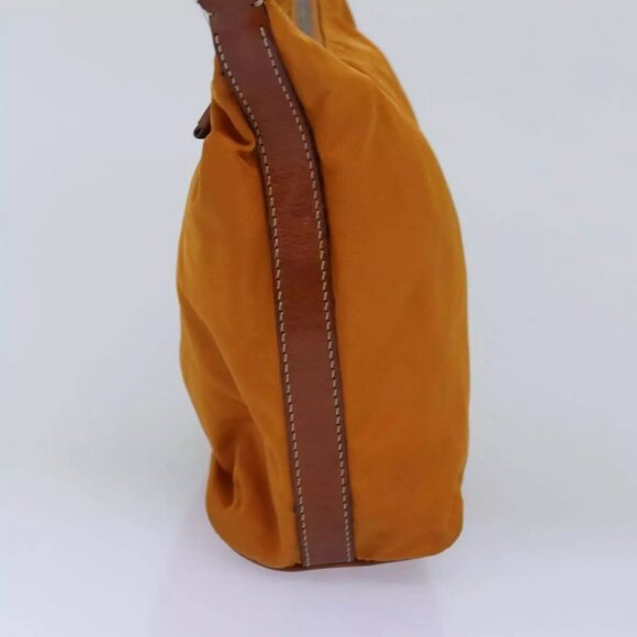 PRADA Shoulder Bag Nylon Orange Auth - Picture 4 of 16